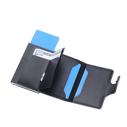 Cartera y Tarjetero de Aluminio de Lujo